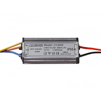 Драйвер светодиода LD 6-10x3W/1х20W 220V IP67